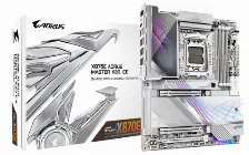 Tarjeta Madre Gigabyte X870e Aorus Master X3d Ice Socket Am5, 4 Ddr5-sdram, Wifi